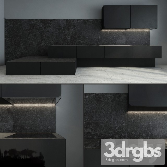 Minotti Cucine Maya 3dsmax Download - thumbnail 1