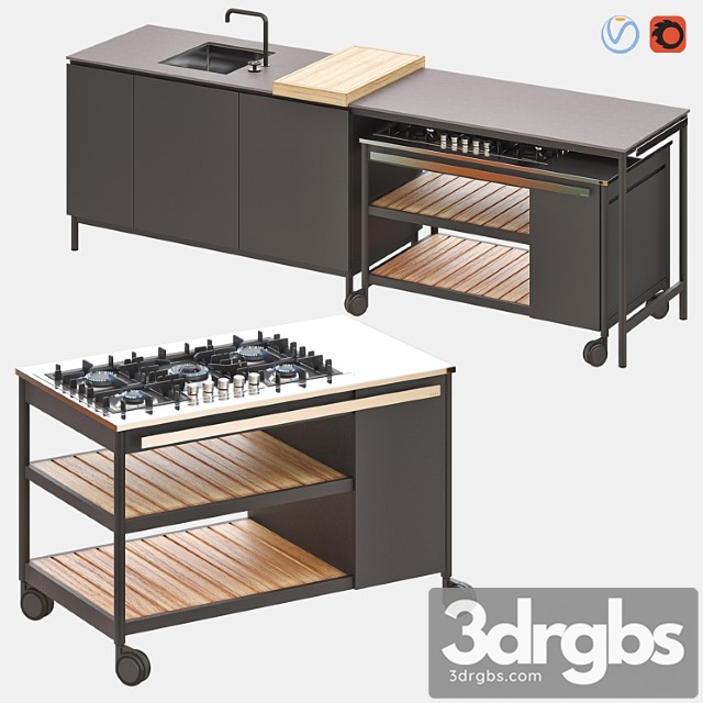 Norma outdoor kitchen - thumbnail 1