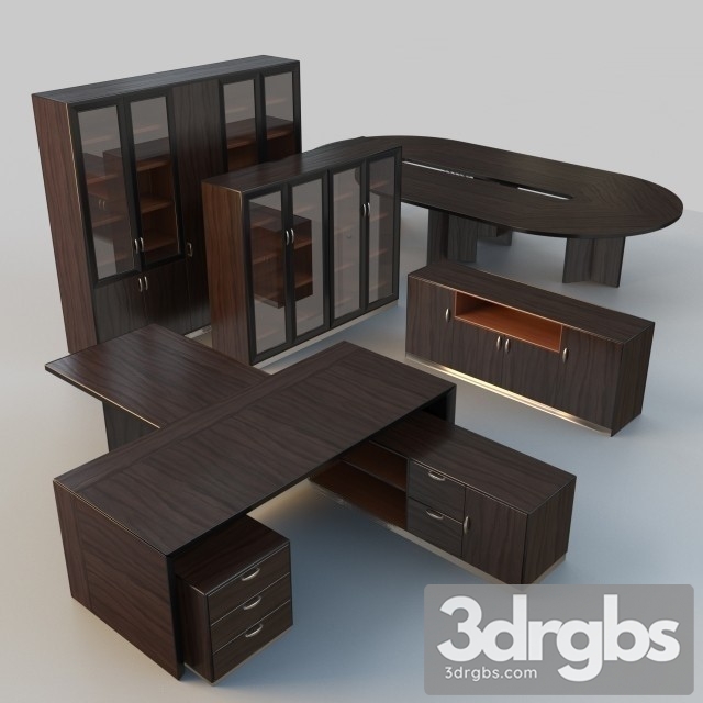 Palldoi Office Set 3dsmax Download - thumbnail 1