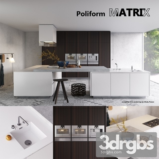 Poliform Matrix 3dsmax Download - thumbnail 1