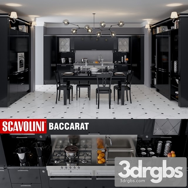 Scavolini Baccarat 5 3dsmax Download - thumbnail 1