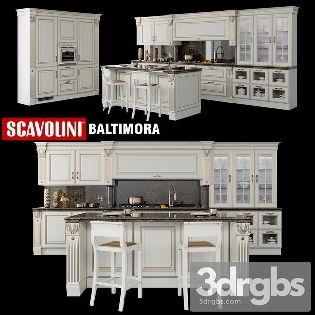 Scavolini Baltimora 3dsmax Download - thumbnail 1