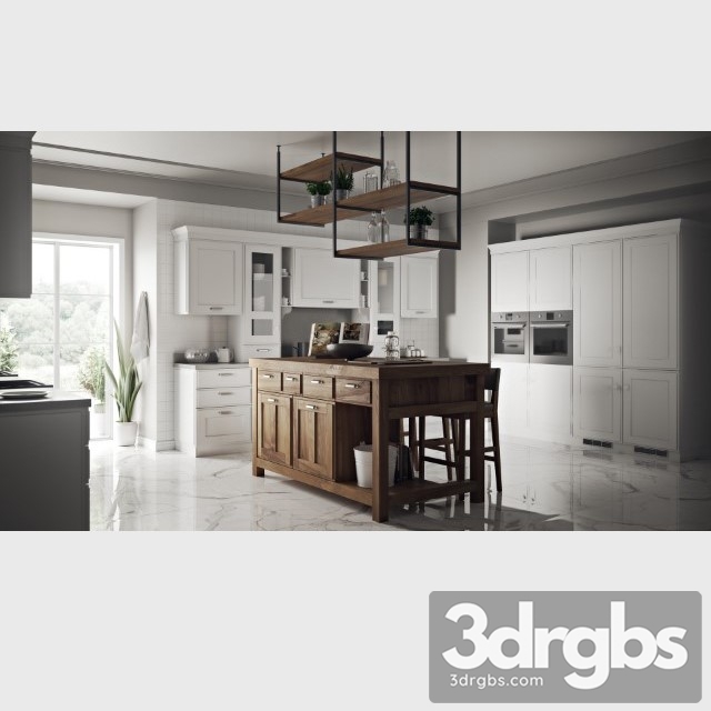 Scavolini kitchen 3dsmax Download - thumbnail 1