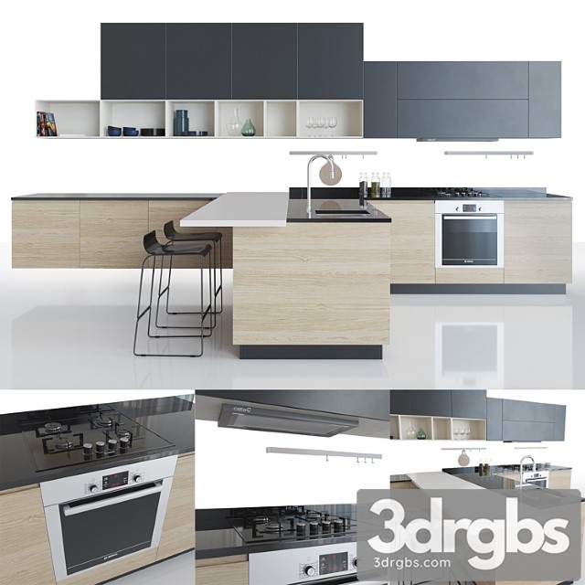 Scavolini Motus 3dsmax Download - thumbnail 1