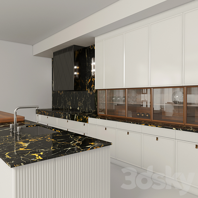 Kitchen CASTAGNA a series of DECO 3DS Max Model - thumbnail 2