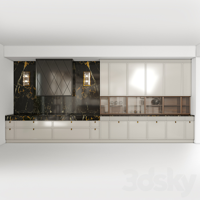 Kitchen CASTAGNA a series of DECO 3DS Max Model - thumbnail 3