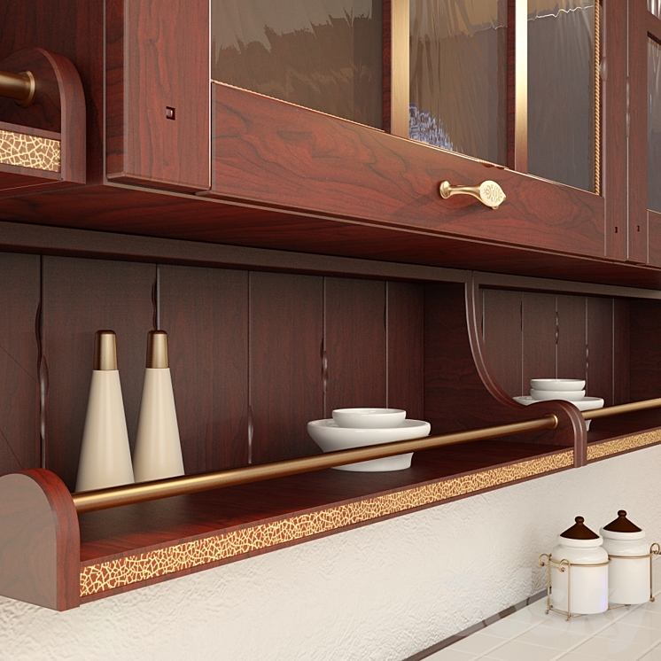 Kitchen Country Verona Mobili 3DS Max - thumbnail 2