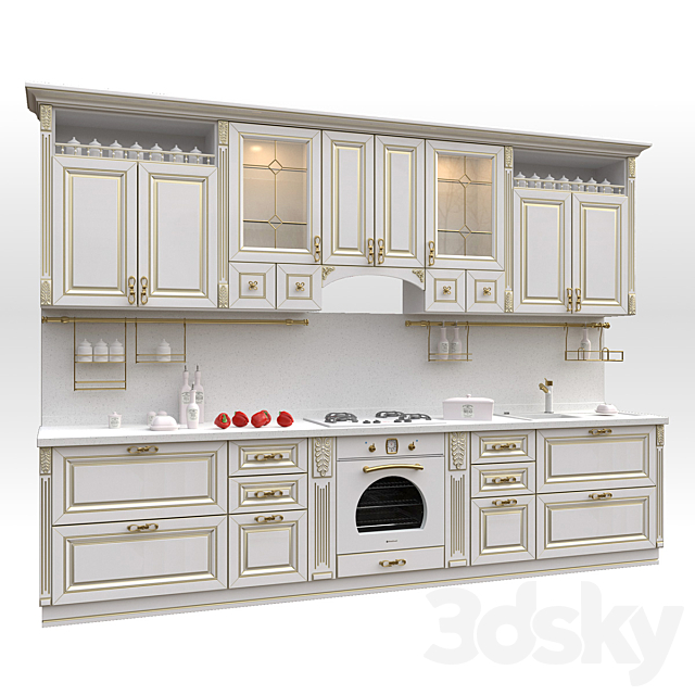 Kitchen Elana 3DSMax File - thumbnail 2