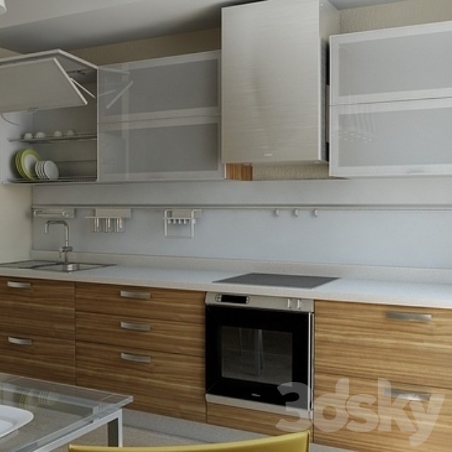 Kitchen ETNIKA factory PRODOMO 3DSMax File - thumbnail 1