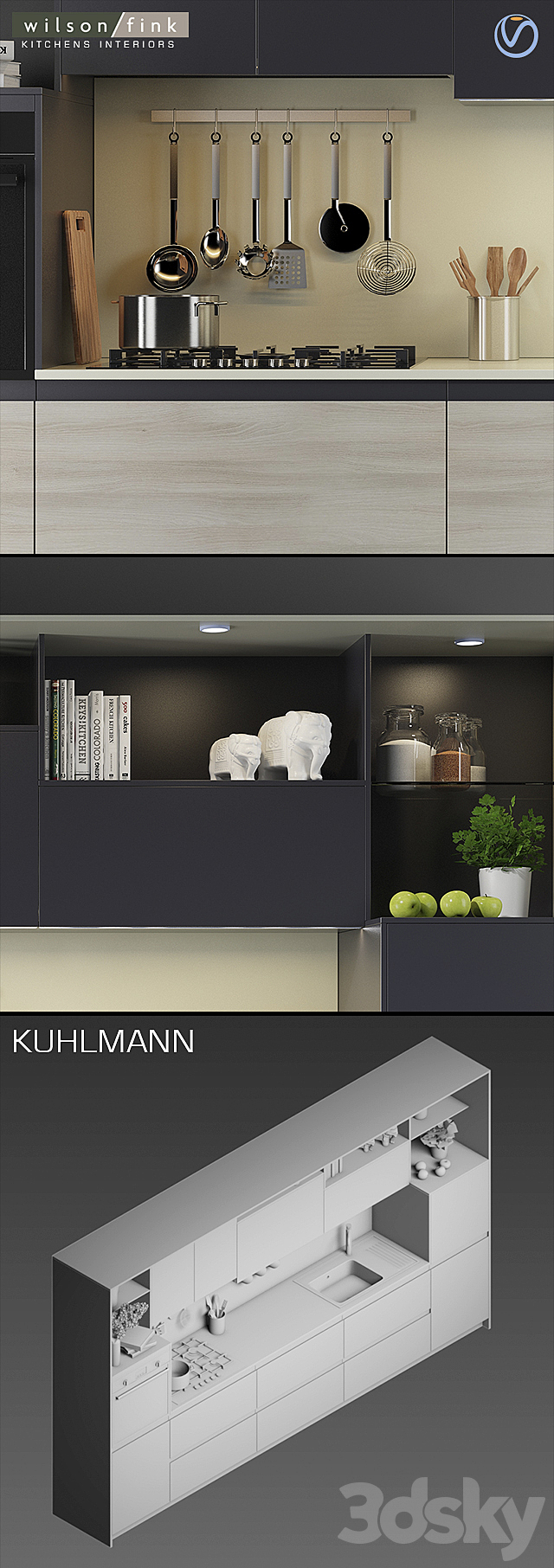 Kitchen from WilsonFink 3DS Max Model - thumbnail 3