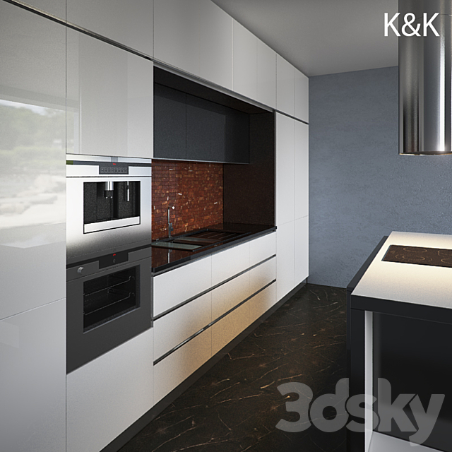 Kitchen Furniture IX 3DSMax File - thumbnail 1