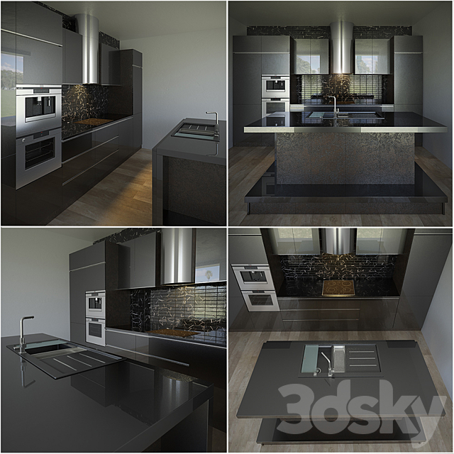 Kitchen Furniture VII 3DSMax File - thumbnail 2