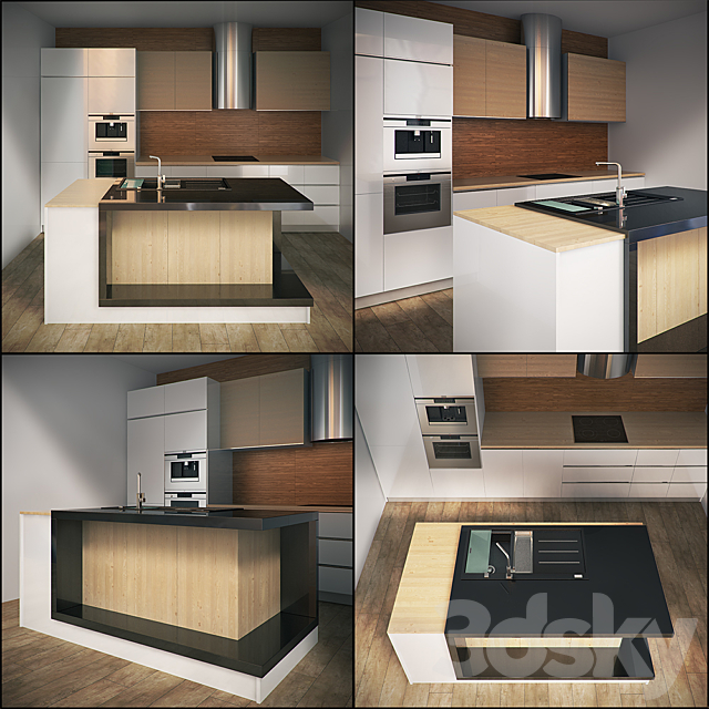 Kitchen Furniture VIII 3DSMax File - thumbnail 2