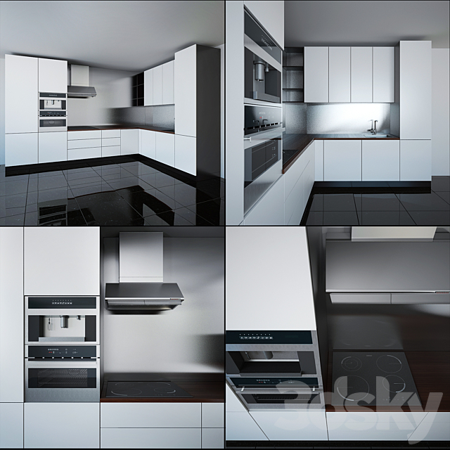 Kitchen Furniture XVIII 3DSMax File - thumbnail 2