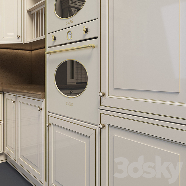 Kitchen Giulia novars Elizaveta 3DSMax File - thumbnail 2