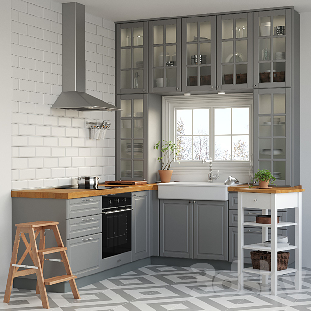 Kitchen IKEA METHOD 3DSMax File - thumbnail 1