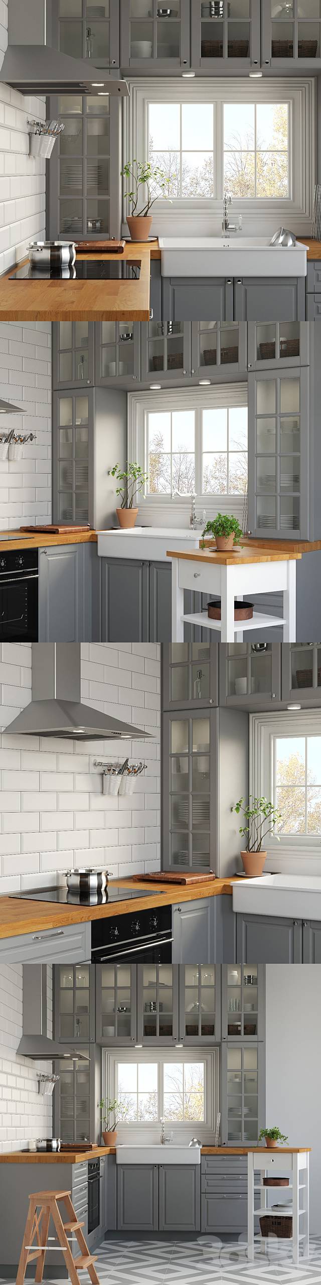 Kitchen IKEA METHOD 3DSMax File - thumbnail 2