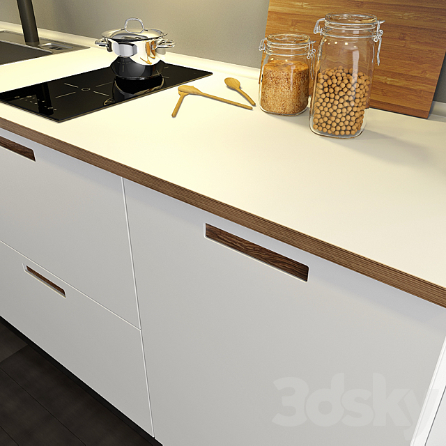 Kitchen IKEA Method-Märsta (Marsta) 3DS Max Model - thumbnail 2