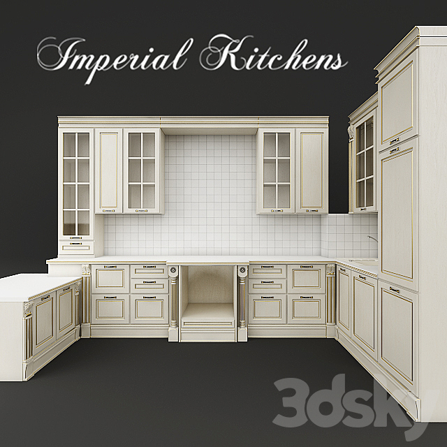 Kitchen imperial 3DSMax File - thumbnail 1