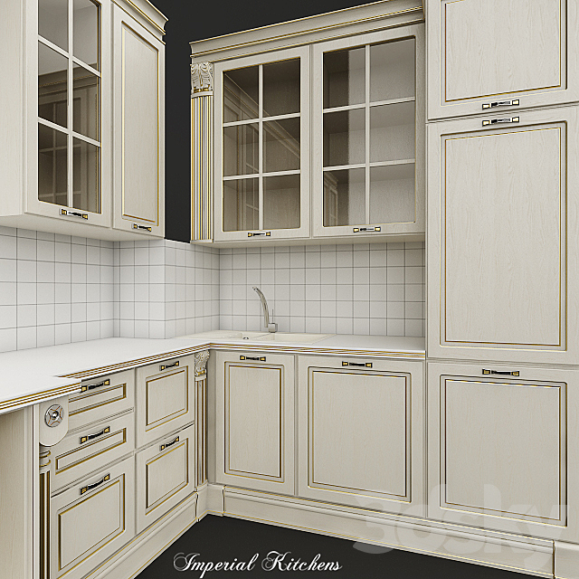 Kitchen imperial 3DSMax File - thumbnail 2