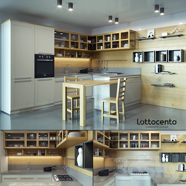 Kitchen L’Ottocento 3DSMax File - thumbnail 1