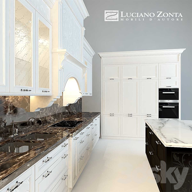 Kitchen Luciano Zonta 3ds Max - thumbnail 3