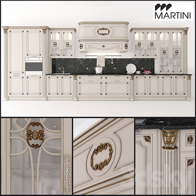 Kitchen Martini mobili 3DSMax File - thumbnail 1