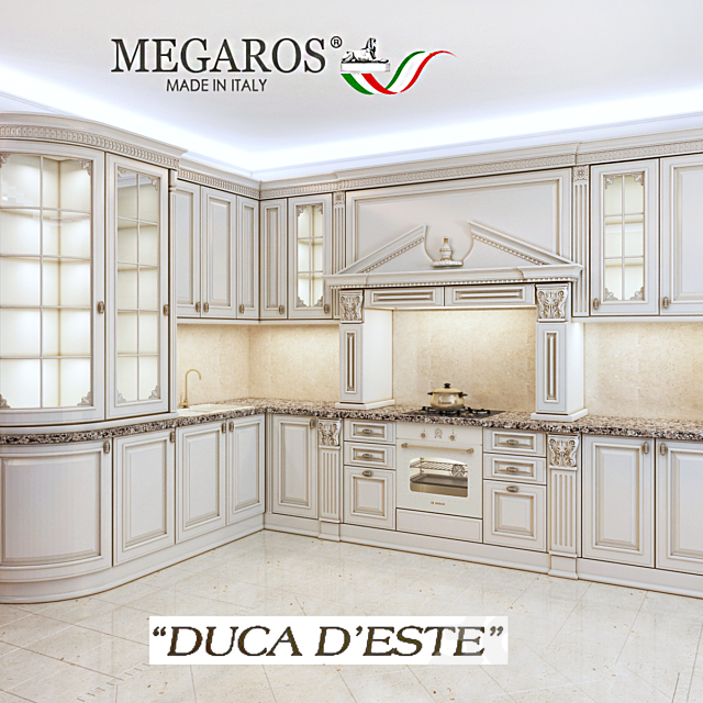 kitchen Megaros duca d’este 3DSMax File - thumbnail 1