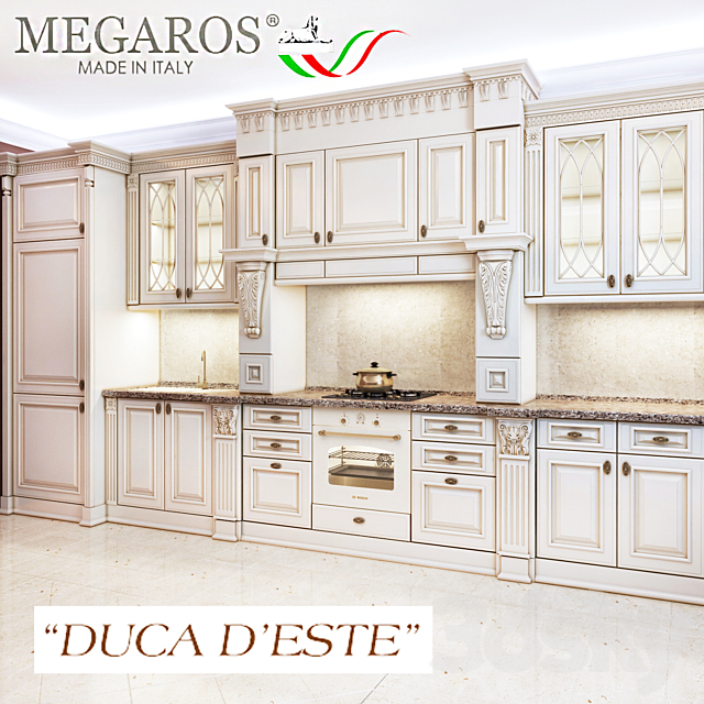 kitchen Megaros duca d’este 3DSMax File - thumbnail 1