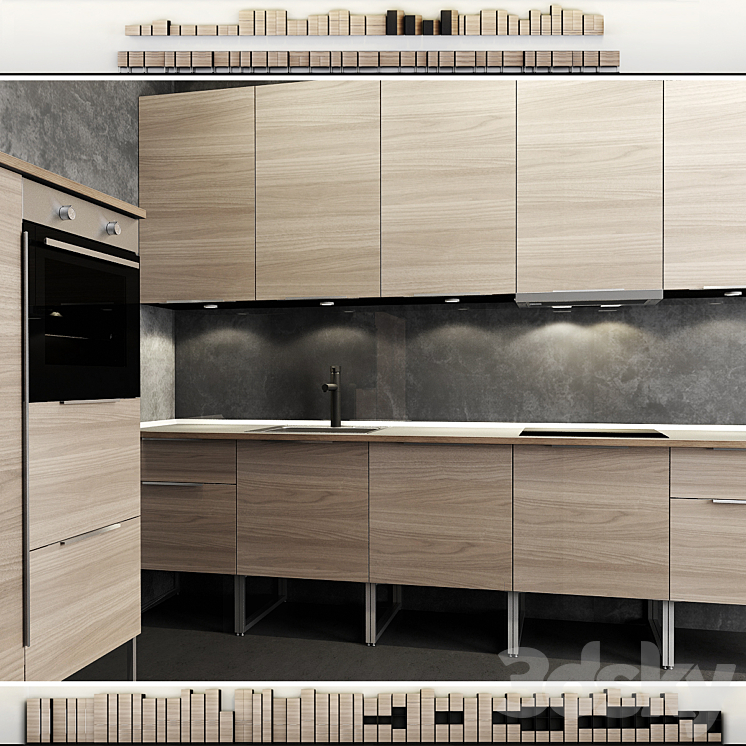 Kitchen  Method-Brokhult (Brokhult) 3DS Max - thumbnail 1