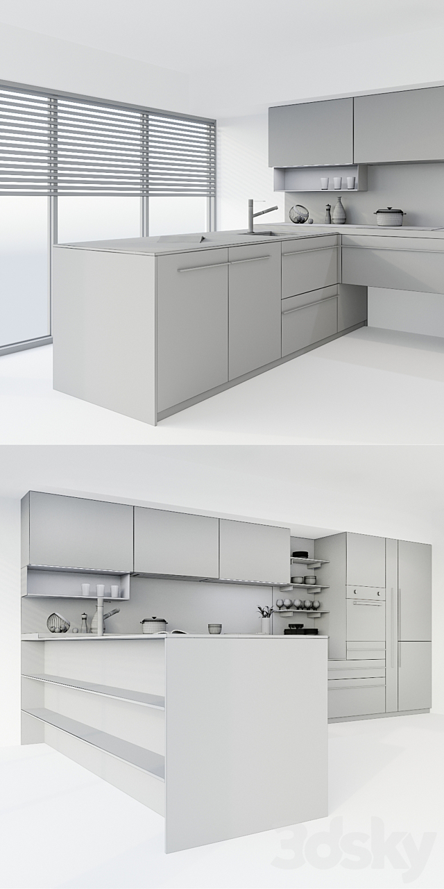 Kitchen Miton Skin 3DSMax File - thumbnail 3