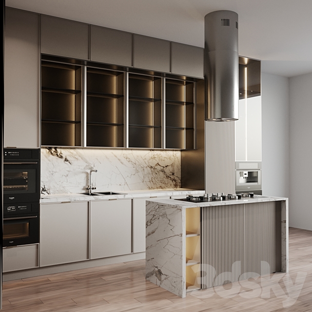 kitchen modern 39 3DSMax File - thumbnail 3