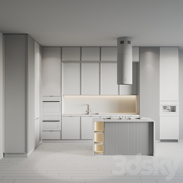 kitchen modern 39 3DSMax File - thumbnail 4