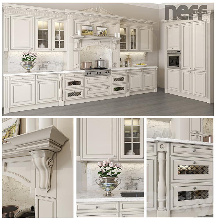 kitchen Neff kitchens 3DS Max - thumbnail 1