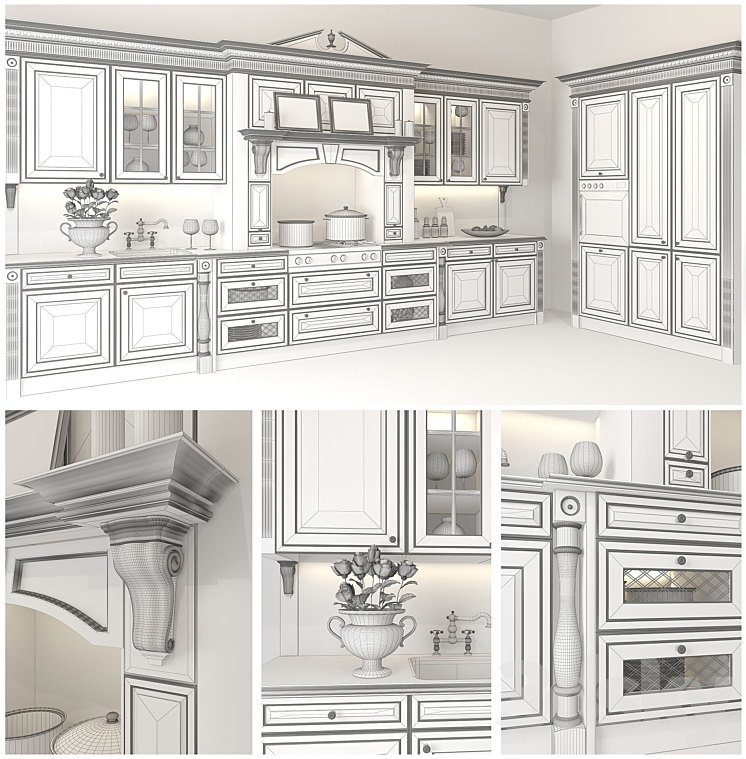 kitchen Neff kitchens 3DS Max - thumbnail 2