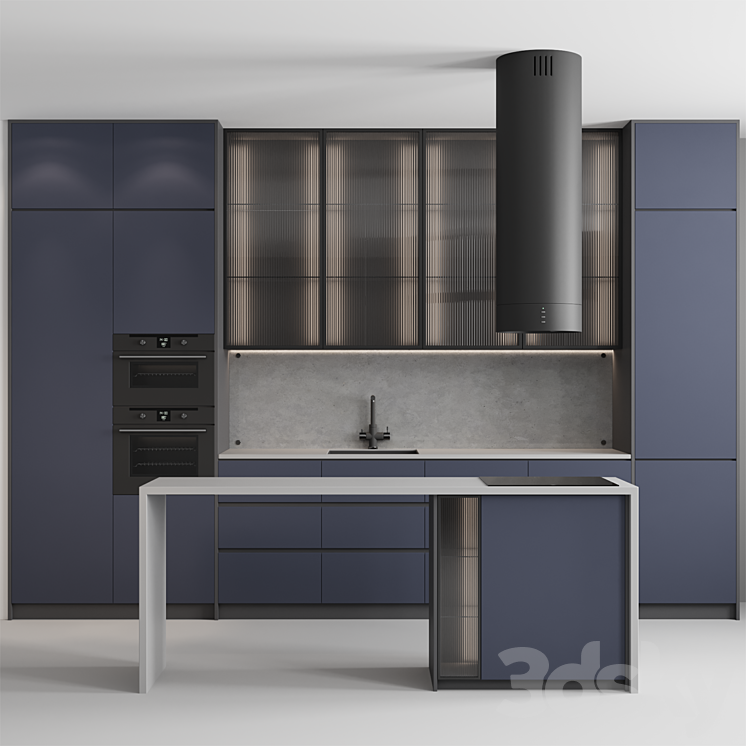 Kitchen No. 16 3DS Max - thumbnail 1