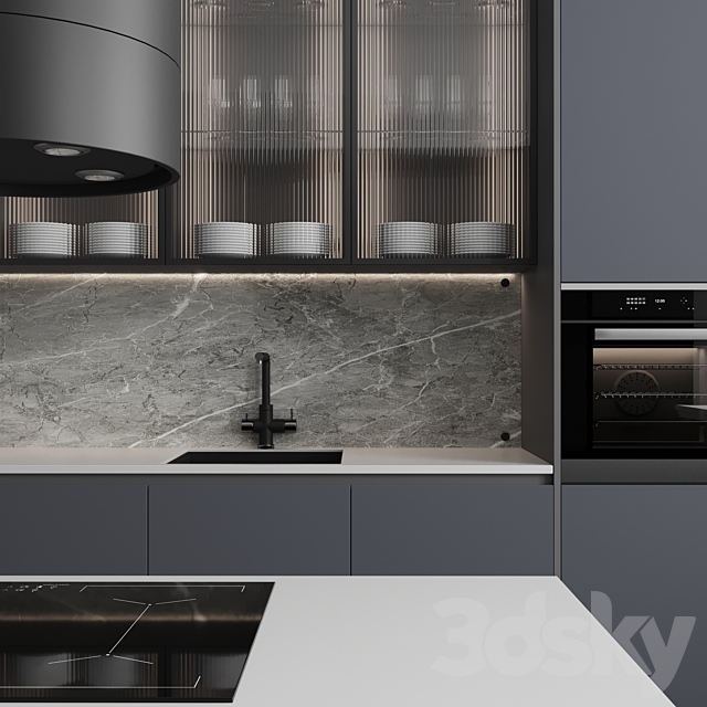 Kitchen No. 28 3DSMax File - thumbnail 3