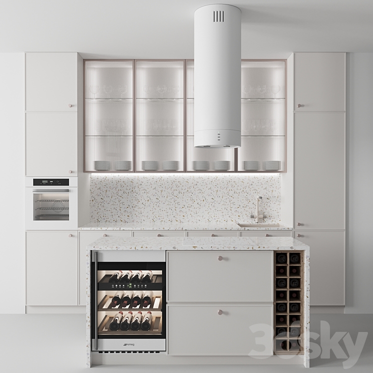 Kitchen No. 29 3DS Max - thumbnail 2