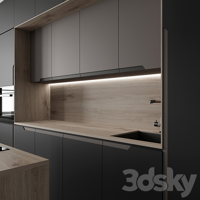 Kitchen No. 32 3DSMax File - thumbnail 2