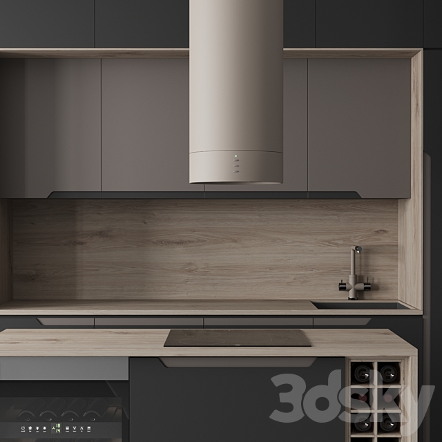 Kitchen No. 32 3DSMax File - thumbnail 3