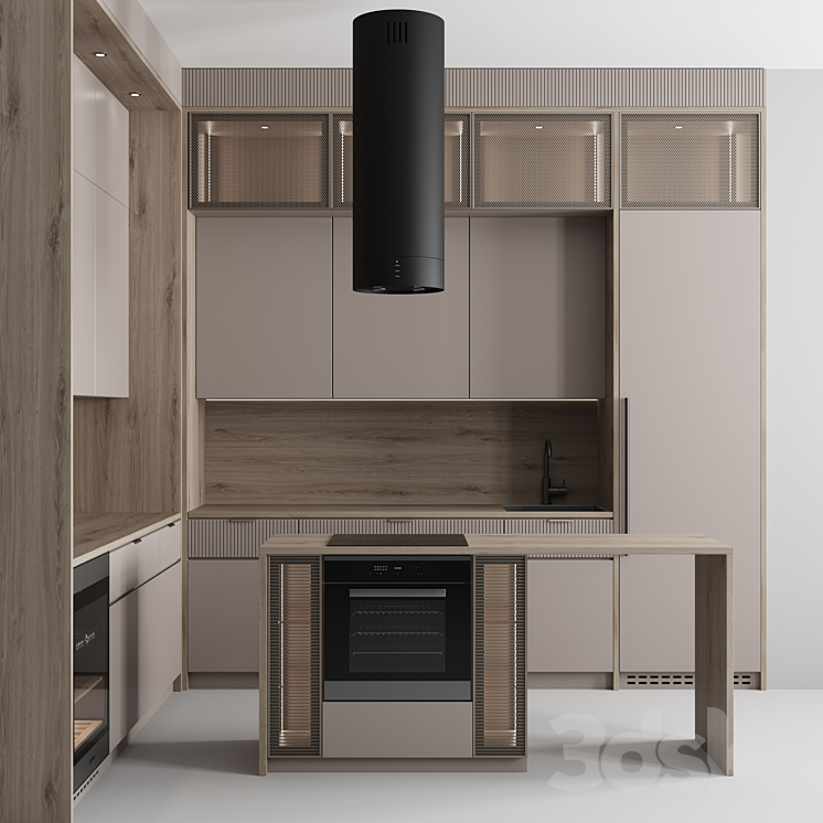 Kitchen No. 60 3DS Max - thumbnail 1