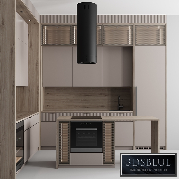 Kitchen No. 60 3DS Max - thumbnail 3