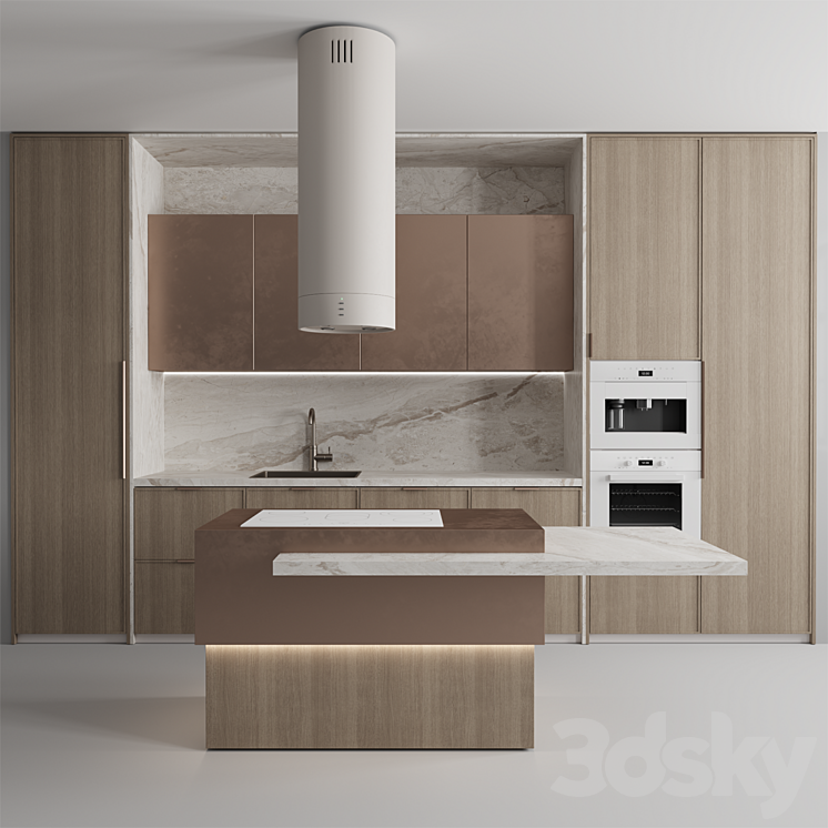 Kitchen No. 79 3DS Max - thumbnail 1