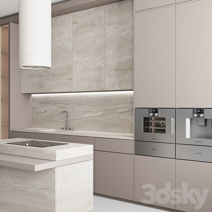 Kitchen no. 81 3DS Max - thumbnail 2