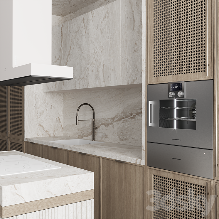 Kitchen no. 85 3DS Max - thumbnail 2