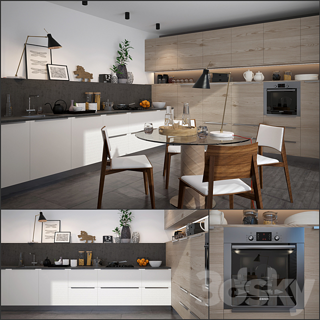 Kitchen Nolte – Artwood 3DSMax File - thumbnail 1