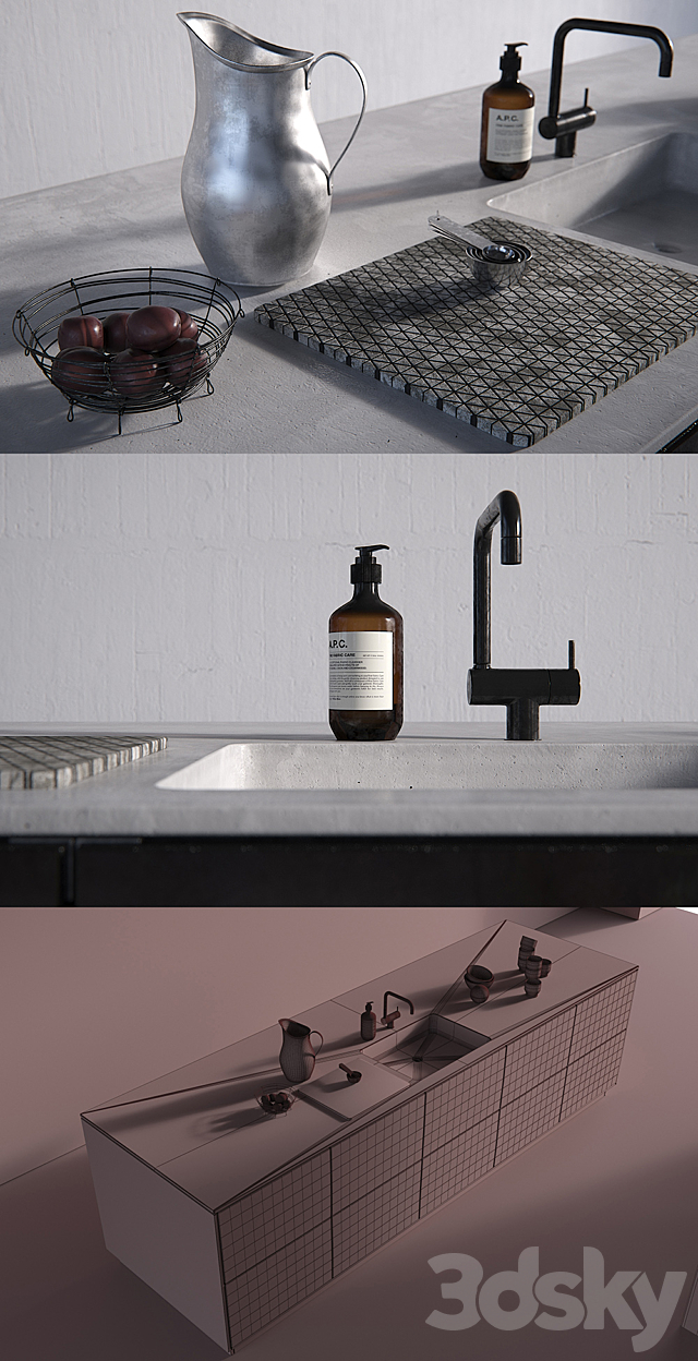 Kitchen Norm Architects 3DSMax File - thumbnail 3