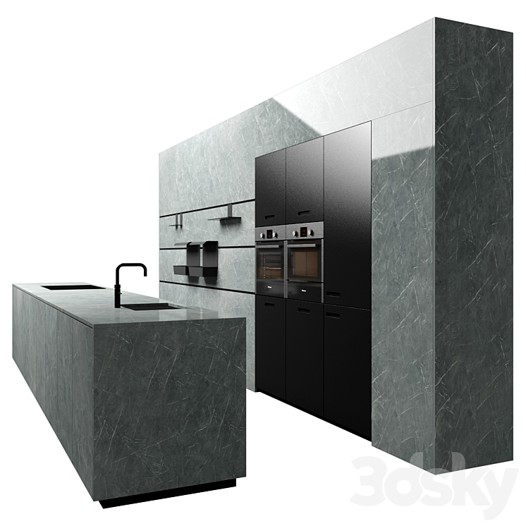 Kitchen NX950 3DS Max - thumbnail 2