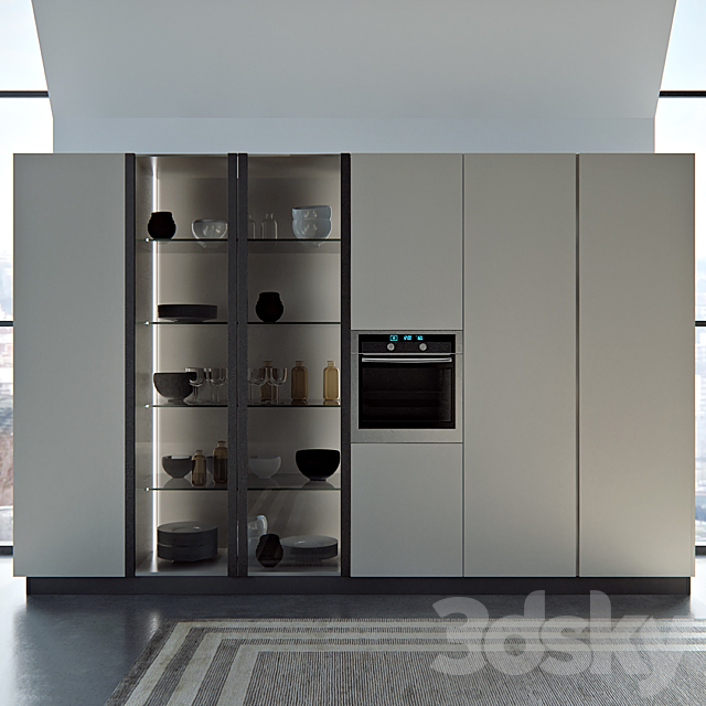 Kitchen Pedini Eko set2 (v-ray) 3DSMax File - thumbnail 2