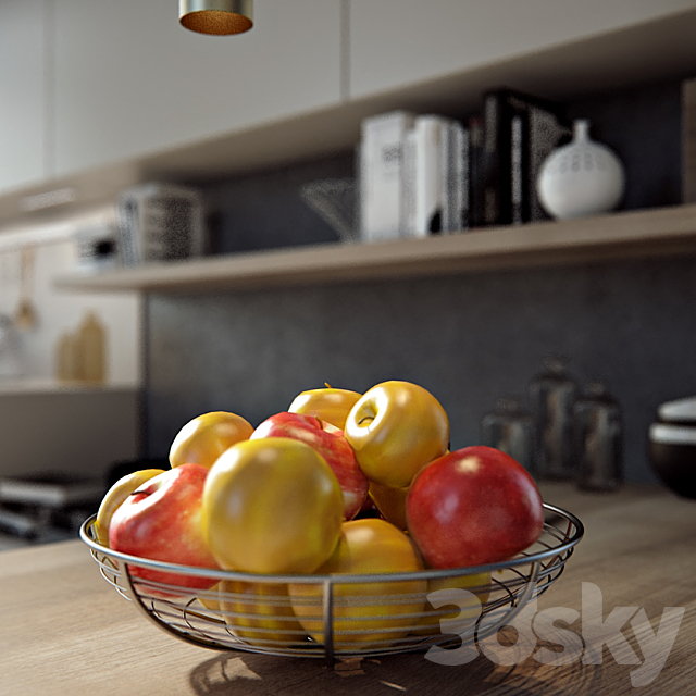 Kitchen Pedini Eko set2 (v-ray) 3DSMax File - thumbnail 3